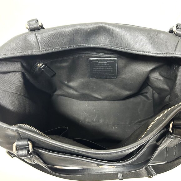 Large COACH New York black bag/tote - Picture 5 of 8